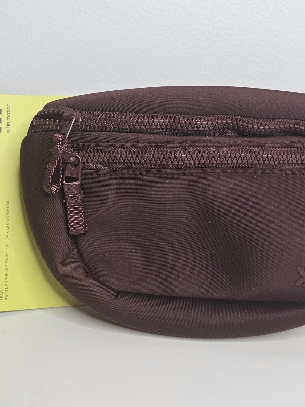 All in motion Burgundy Belt Bag